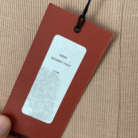 NWT ALIX NYC| High Rise Bowery Pant Stretch Flare in Fawn| Small - Picture 5 of 7